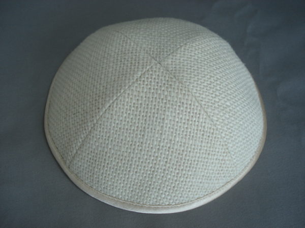 Burlap Kippot BLP-002