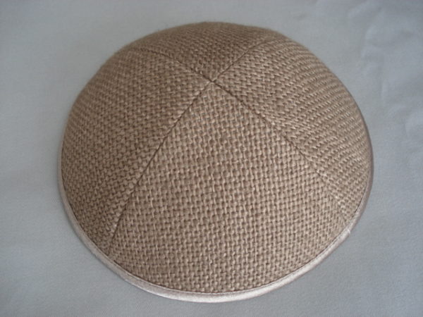 Burlap Kippot BLP-006