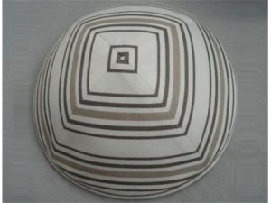 Stripes Cotton Kippot STP-010