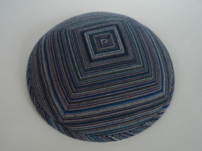 Stripes Cotton Kippot STP-060