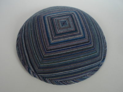 Stripes Cotton Kippot STP-061