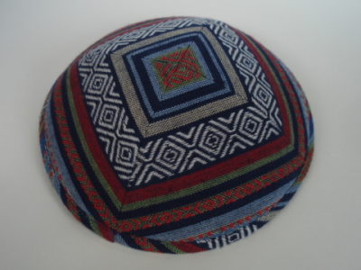 Stripes Cotton Kippot STP-068