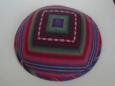 Stripes Cotton Kippot STP-071