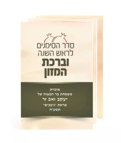 סדר הסימנים וברכת המזון